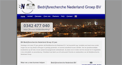 Desktop Screenshot of bedrijfsrecherche.biz